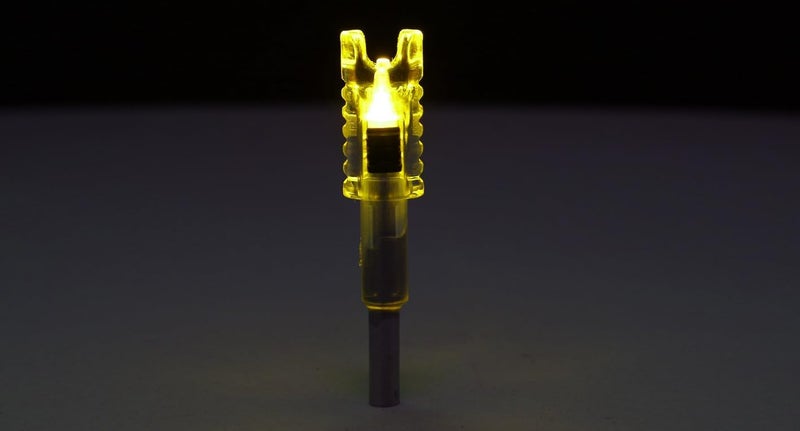 DEEPOWER Store Crossbow Lighted Nocks for Bolts 6 PCS with .285”/.297”/.300”/.305” Bushings LED Nock with ON/Off Switch - Image 4